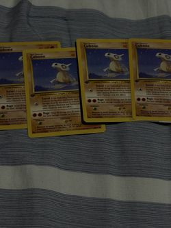 4 1st edition cubones