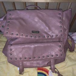 Bebe Pink Diaper Bag