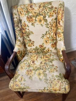 Antique Wingback Chair