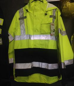 Class 3 Breathable, Waterproof, High Visibility Jacket