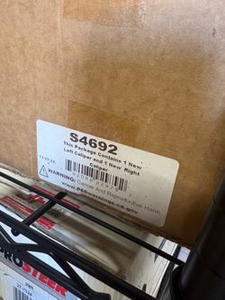 New powerstop front brake caliper set for Camaro & Firebird