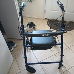 Drive Walker With Seat