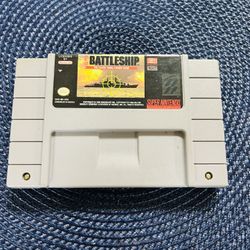 Super Nintendo Game ( Battleship )