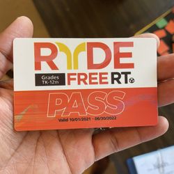 2 Student Bus Passes 
