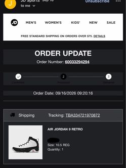 Air Jordan 9 “Space Jam” Size 10.5 PRESALE
