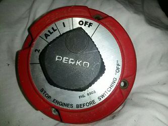 Perko Marine battery switch