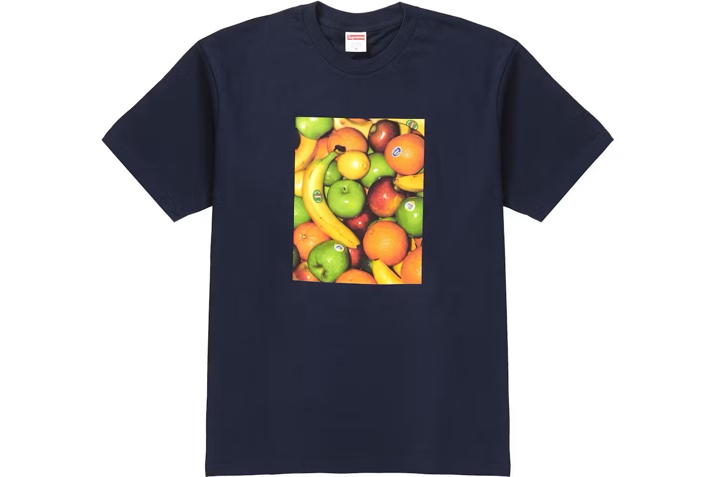 Supreme Fruits Tee Navy Medium SS19