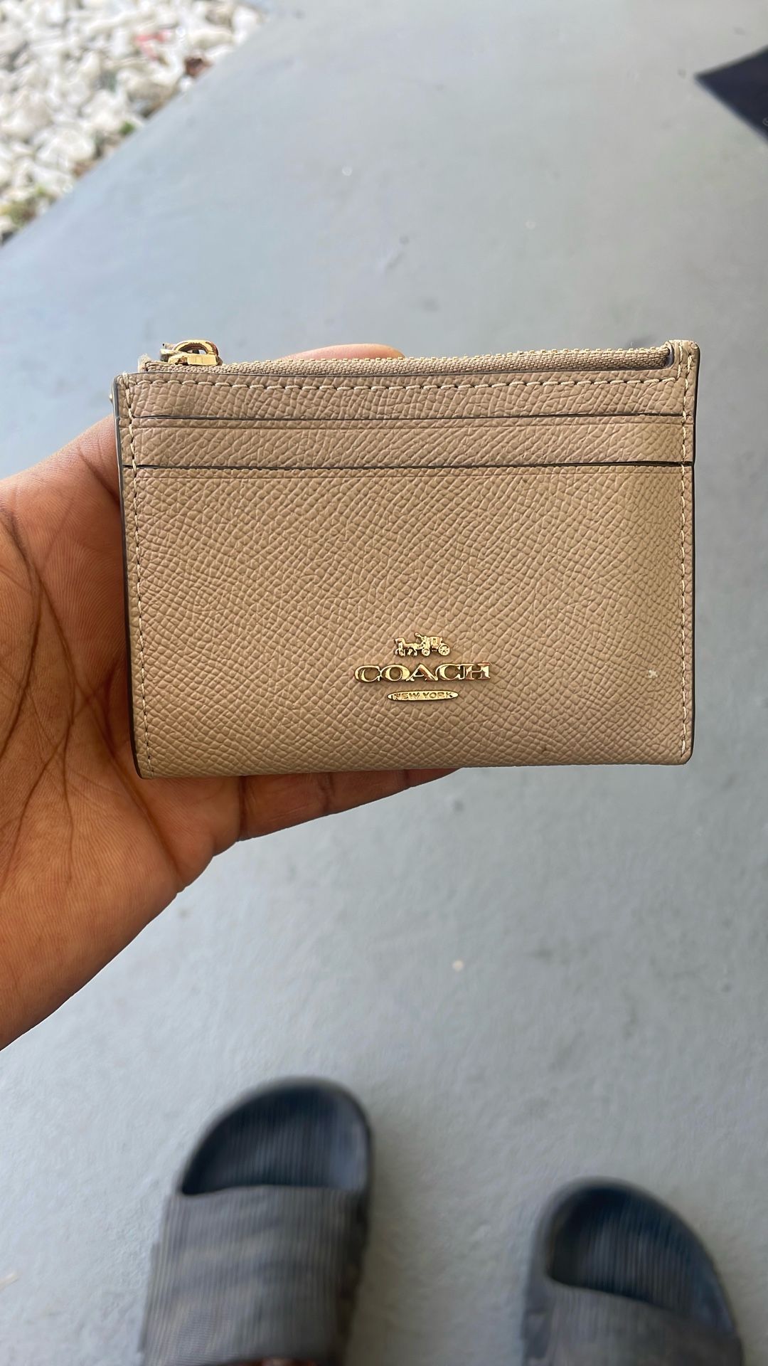 Real Coach Mini Purse Wallet