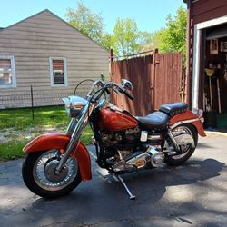 1968 HARLEY FLH ELECTRAGLIDE.  