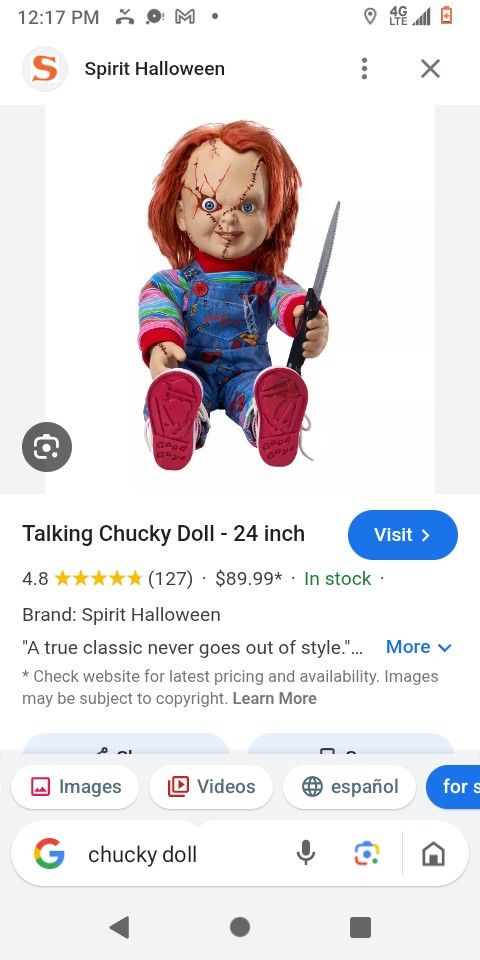 Chucky Doll