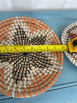 Handwoven Seagrass Decorative Basket