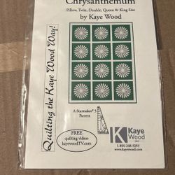 Chrysanthemum Quilt Pattern