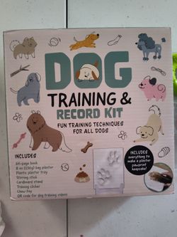 Dog training and record kit