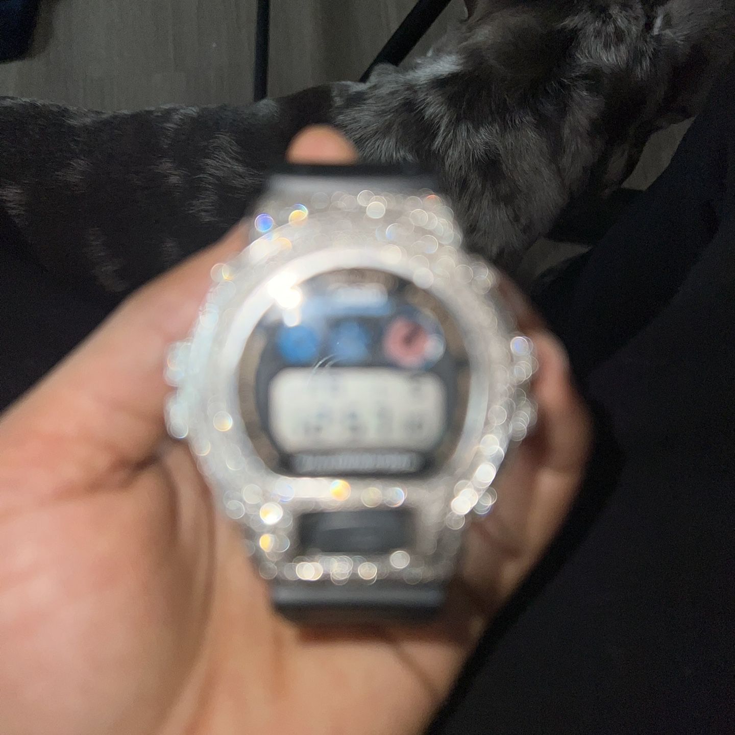 6ct Diamond Gshock Watch