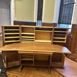 1960s Mid Century “Magic Box” Desk By Mummenthaler & Meier