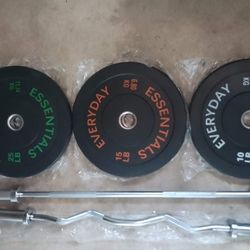 Bumper Plates, Olympic Bars, Weights, Benches, Station, Dumbbells Set, Step Platform 