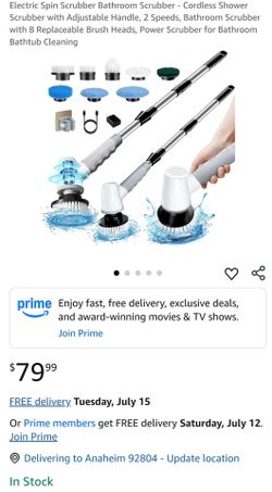 Electric Spin Scrubber Bathroom Scrubber