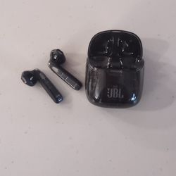 JBL Wireless Earbud Headphones Bluetooth, 25H Battery, (See-through Black)
