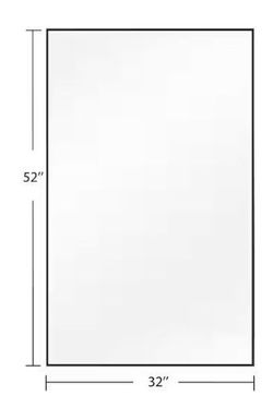 Large Mirror Rectangle 