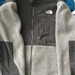 Mens Northface Fleece Zip Down Size Xl