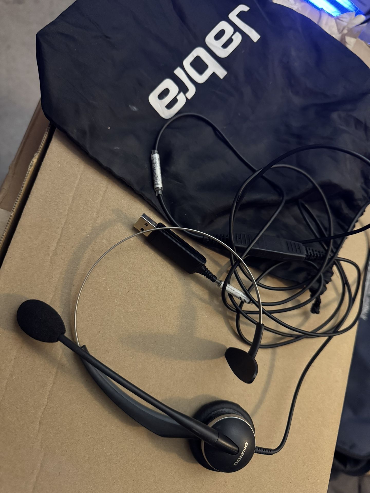 Jabra Call Center Head/Micro Phones