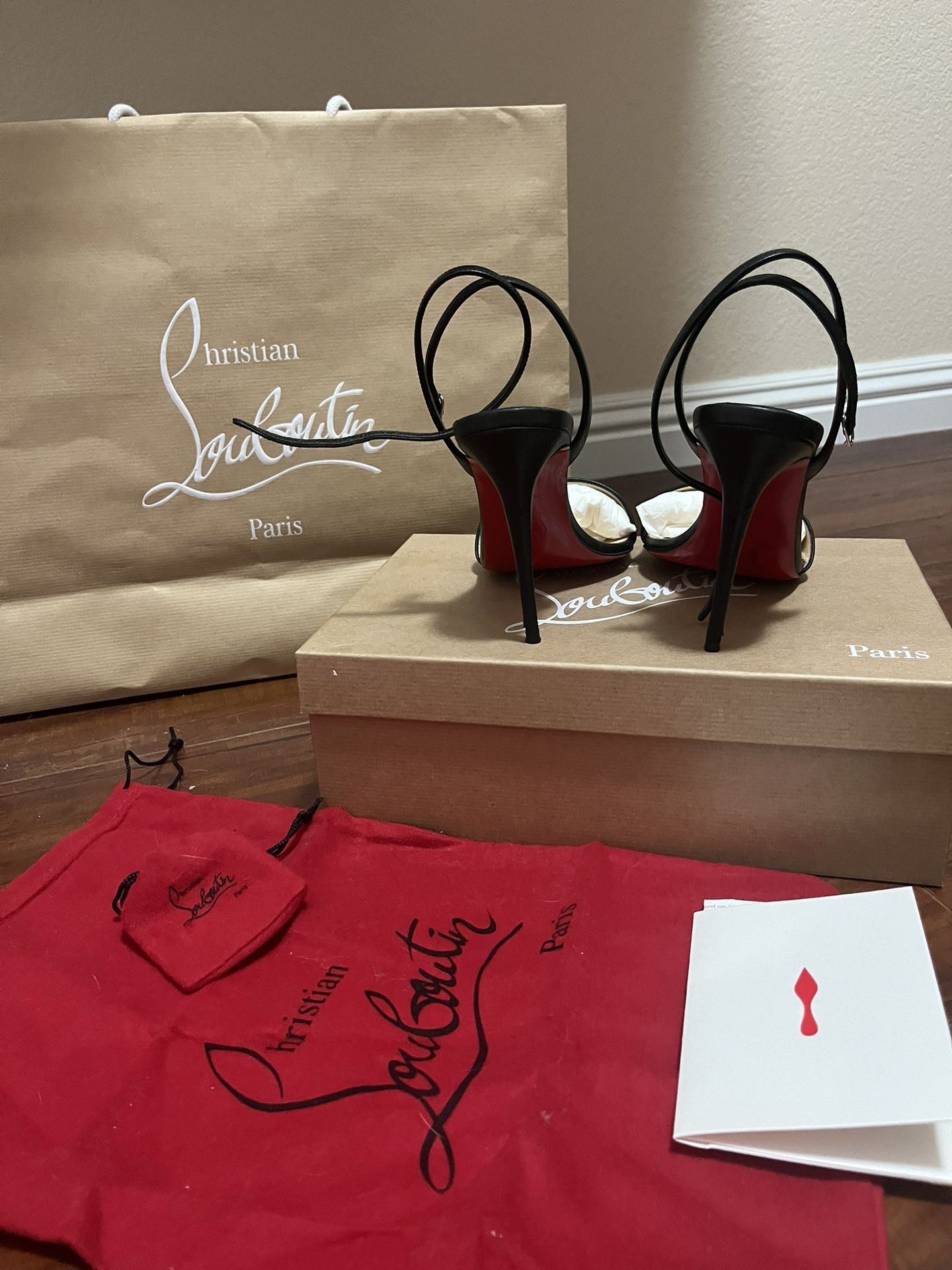 Christian Louboutin Red Bottom's In Loubigirl Size 36