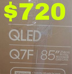 Samsung 85 QLED LED LCD 4K TV