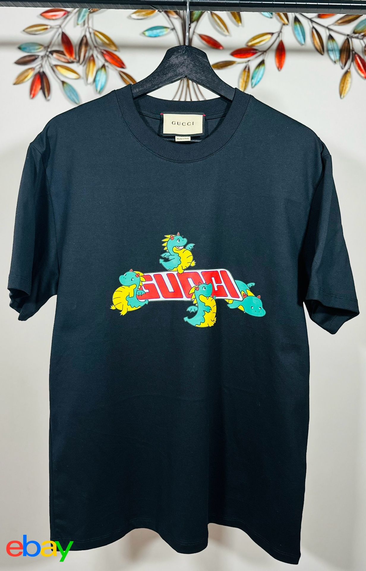 GUCCI LOGO PRINT T SHIRT SS24, Visit Our Profile For More Items