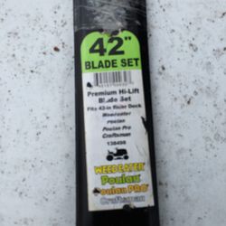 42" Riding Mower Blades