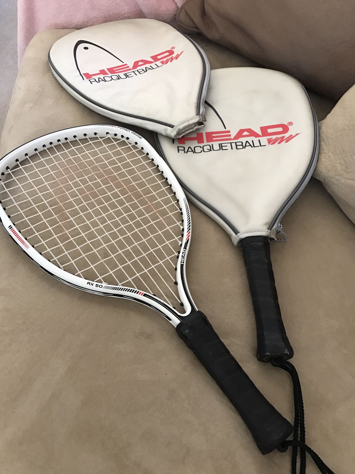 Racketball Rackets - HEAD RX 50 POWER WEDGE RACQUETBALL RACQUET