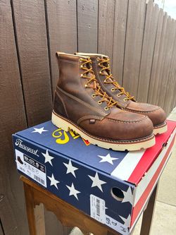 Thorogood AMERICAN HERITAGE STEEL TOES SIZE 10.5D