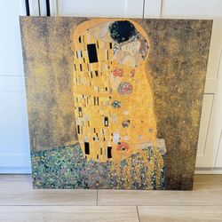 35 in. x 35 in. The Kiss Canvas Art From IKEA 