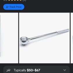 Crescent 3/4 Drive Ratchet Socket Wrench CRW19