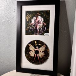 Framed Melanie Martinez Signed Insert With CD