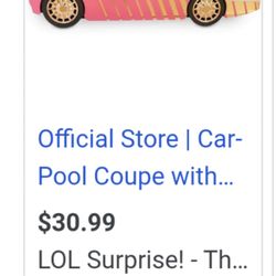 LOL OMG doll Car-pool No Doll Included 