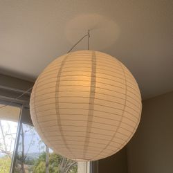 30in White Paper Lantern Lamp Shade 