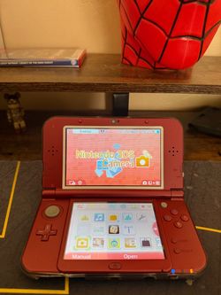 Nintendo 3DS XL Red Handheld Console