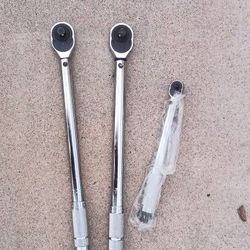 3 Pittsburgh Torque Wrenches For 20$.