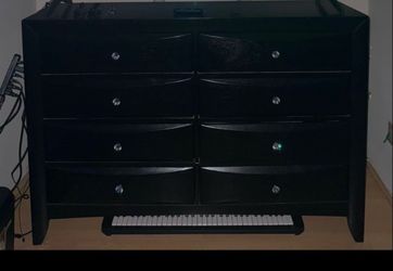 Black dresser