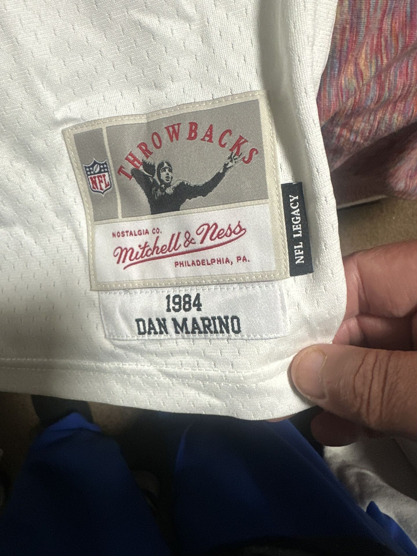 1984 Dan Marino Mitchell And Ness 2x Jeresy