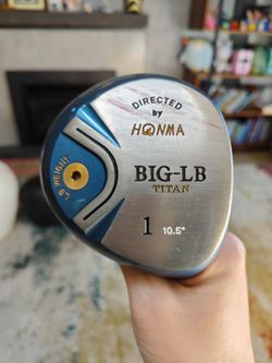 Premium Honma Big-LB Titan 10.5° Driver - Made in Japan - 2-Star Shaft