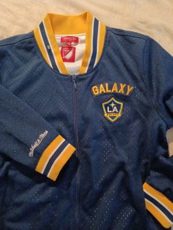 New LA Galaxy Jacket Mitchell & Ness Size Women Small