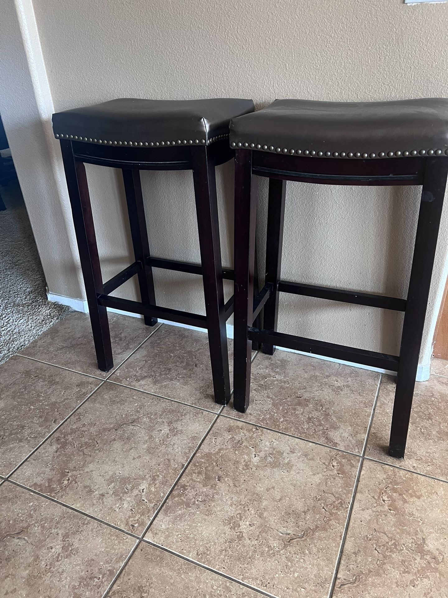 Pair Of Bar Stools 