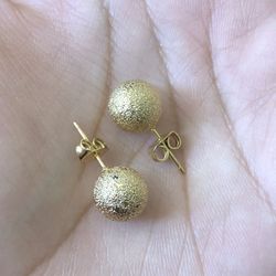 Gold Plated Earrings Dangles Charm Earrings 