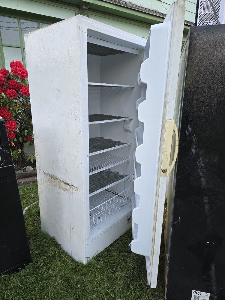 Full Size Freezer, Stove
