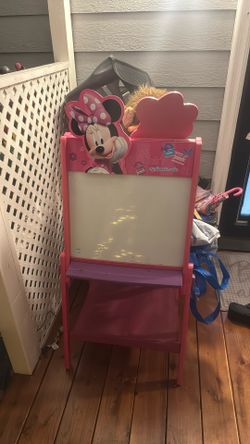 Minnie Chalk And White Board 