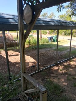 Double car port