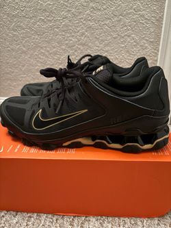 Nike Reax 8 TR Mesh Black Metallic Gold Running Shoes ‼️STEAL PRICE ‼️Multiple Sizes
