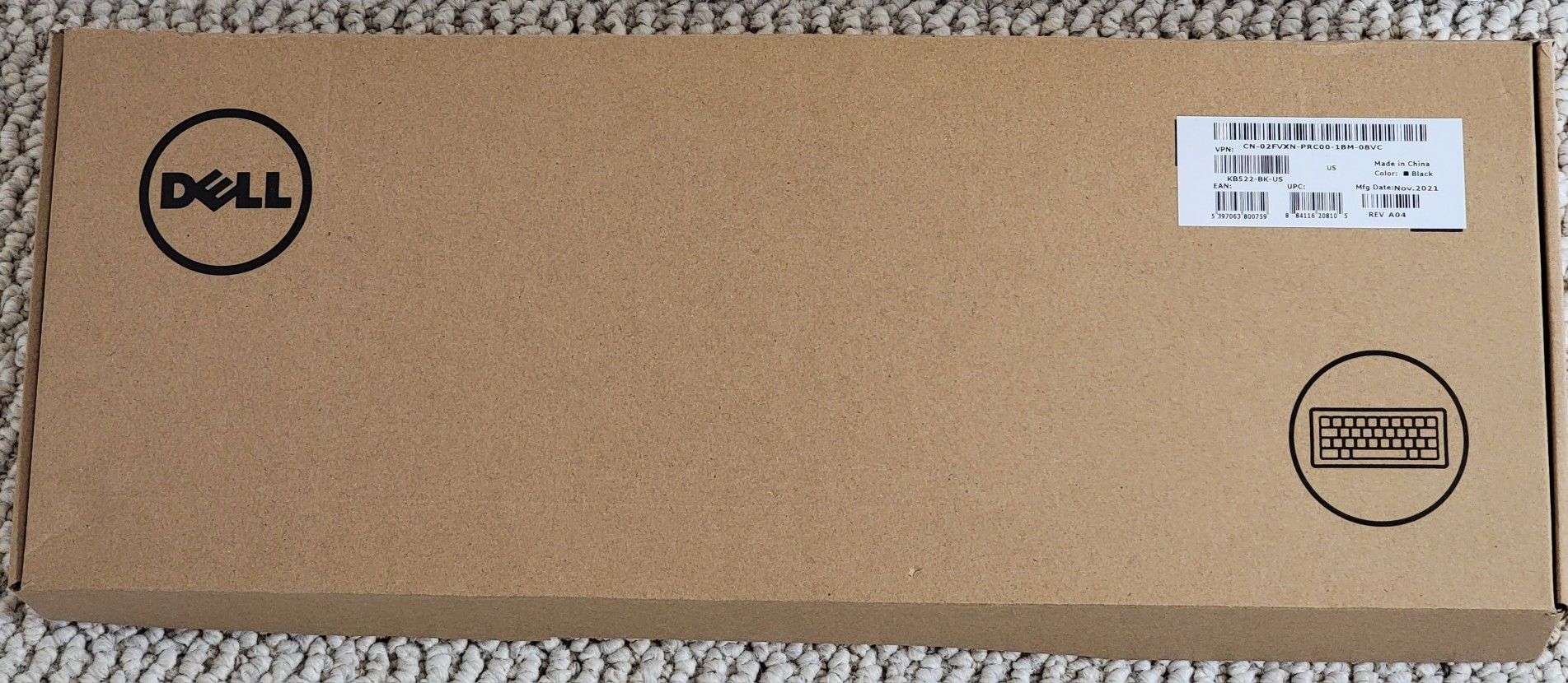 Dell KB522P Business Multimedia Keyboard - Black