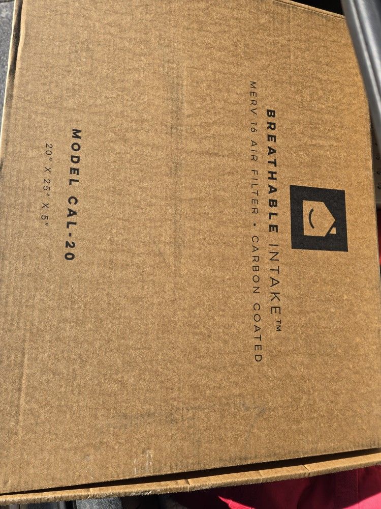 CAL20 20x25x5 Air Filter - Ultra Low Pressure Drop - cal 20 Breathable Intake